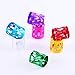 Sumind 100 Pieces Dreadlocks Metal Hair Cuffs Hair Braiding Beads Filigree Hair Accessory, Assorted Colors