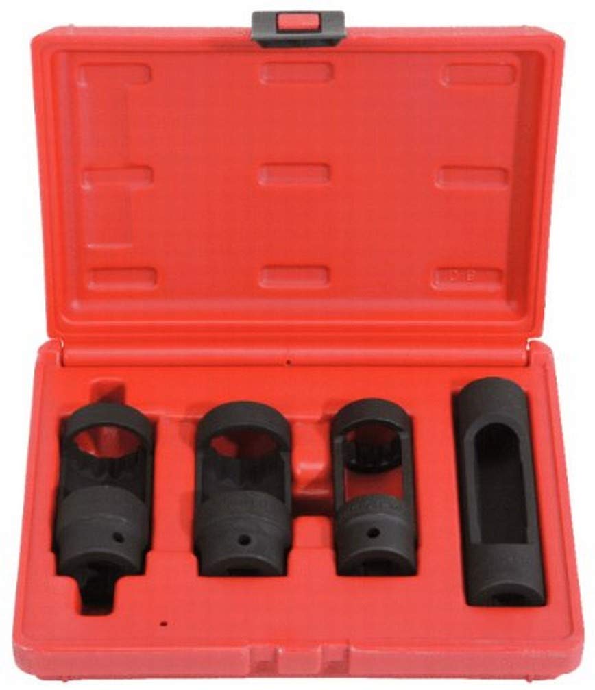 KS Tools 1/2-inch Diesel Injector Socket Set (4 Pieces)