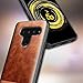 NageBee LG V50 ThinQ Case with Tempered Glass Screen Protector (Full Coverage), Premium [Cowhide Leather] Shockproof Dual Layer Hybrid Armor Rugged Durable Case for LG V50 ThinQ 5G (2019) -Brown