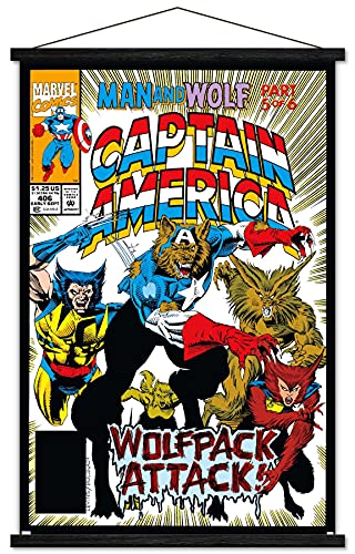 Trends International Marvel: Year of The Shield-Captain America Werewolf-Wolfpa…