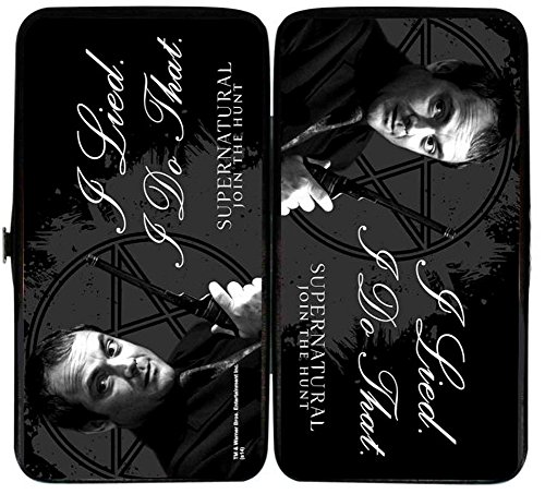 Supernatural TV Show Crowley's Lived Fun Hinged Wallet