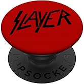 Slayer - Black Classic Logo PopSockets Adhesive PopGrip