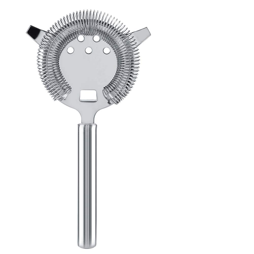 Cocktail Strainer, Stainless Steel Bar Strainer, Hawthorn Cocktail Strainer, Two Pin Filter Tool for Bartenders and Mixologists