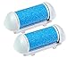 Ultimate Pedicure Callus Remover Replacement Rollers. Maintains Your Callus Remover Functioning Like New To Make Your Feet Silky Smooth. (2 Pack- 1 Coarse and 1 Fine) -Made To Last.