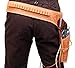 Historical Emporium .44/.45 cal Standard Right Hand Western Gun Belt and Holster Tooled Leather