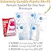 Mr.Stimer 5 Vacuum Storage Bags - 2 Jumbo (31x39) 2 Large (23x31) 1 Medium (19x23) Compressed Space Saver Bags for Clothes & Comforters