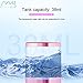 Facial Steamer, Nano Mister Spray for Eyelash Extensions Mini Portable Face Steamer USB Rechargeable Cool Mist Sprayer Moisturizing for Beauty Skin Care w/ Power Bank Pink