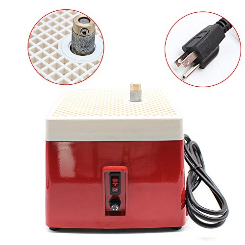 Power Stained Grinder,Industrial New Mini Portable Stained Grinder Diamond Glass Art Grinding Tool for MCBL58 (110V, 0.1A 65W)