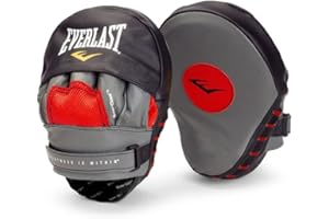 Everlast Mantis Punch Mitts (Set of 2) - Breathable, Moisture-Absorbing, Contoured Design, Ideal Boxing Mitts for MMA, Kickbo