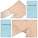 Miya 12 Colors,Women's Control Top 12 Den All Sheer Toe silk stockings Tights Panty Hose,Light Nude,Medium / Large