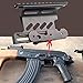 Scope Side Mount Tactical Side Rail Lock Scope Mount Base QD A-K Type Heavy Duty Fitting for 20mm Weaver Scope Airsoft (Type B)