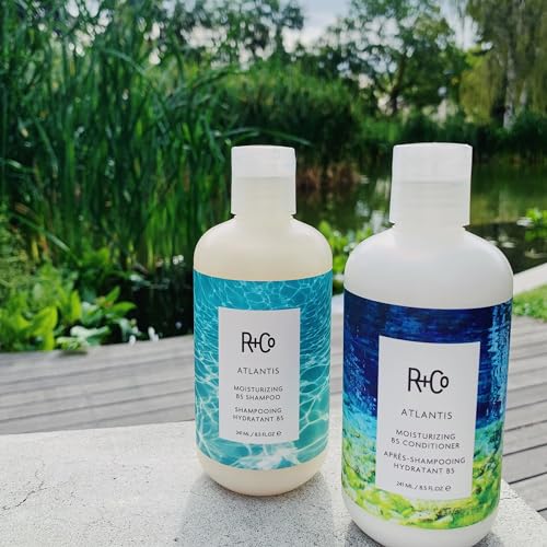 R+Co Atlantis Moisturizing B5 Shampoo | Shine + Tames Frizz + Intense Hydration | Vegan + Cruelty-Free |Vegan + Cruelty-Free