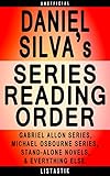 Daniel Silva Series Reading Order: Series List - In Order: Gabriel Allon series, Michael Osbourne series (Listastik Series Reading Order Book 20)