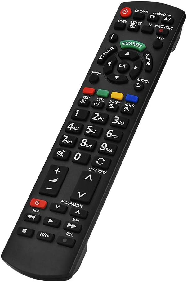 Cuifati Plastic Black Replacement Smart TV Remote Control Television Controller for N2QAYB000487 Innovative Keyboard Remote Controller N2QAYB000487 for Smart TV - Image 4