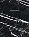 Notebook: Classic Black and White Marble with Gold Lettering - Marble & Gold Journal | 150 College-ruled Pages | 8.5 x 11 - A4 Size (Marble and Gold ... - Journal, Notebook, Diary, Composition Book) by 