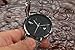 Watch VOEONS Slim Mens Watches, Analog Quartz Casual Black Wrist Watch for Men
