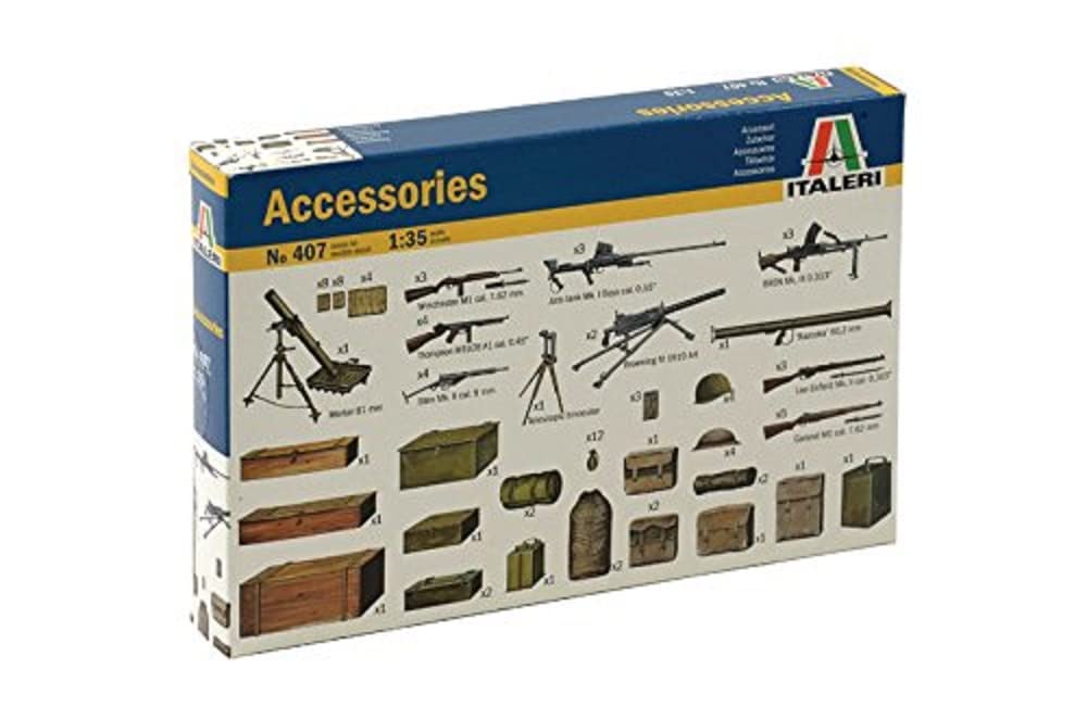 Italeri 510000407 Armament Accessories, 1: 35
