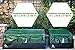 YardStash 76 Gallon Waterproof Deck Box, Portable Outdoor Storage Box for All Weather Tarpaulin Deck Box, Perfect for the Boat, Yard, Patio, or Camping – 76 Gallon, M Green