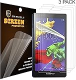 Mr Shield For Lenovo Tab 2 A8 / Tab 2 A8-50 Anti-Glare [Matte] Screen Protector [3-PACK] with Lifetime Replacement Warranty