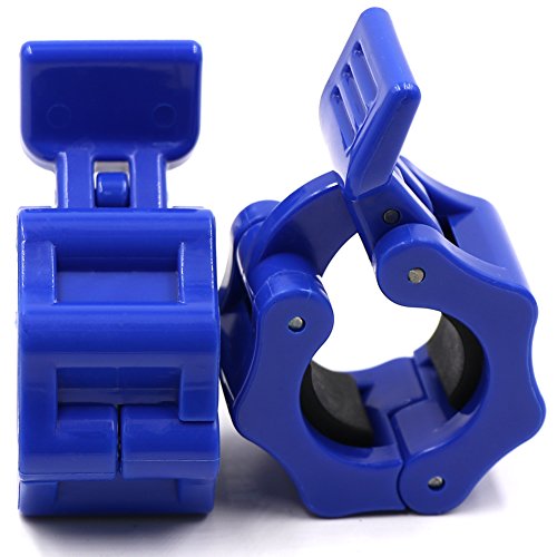 Greententljs Standard Barbell Clamps Pair of Quick Release Locking
