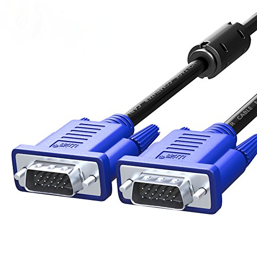VGA Cable 1.5M Heavy (Black - Blue) - Buy VGA Cable 1.5M Heavy (Black -  Blue) Online at Low Price in India - Amazon.in