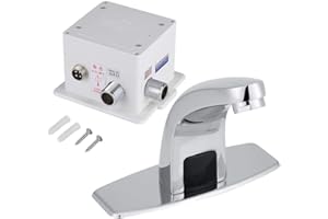 Automatic Sensor Touchless Bathroom Sink Faucet, Smart Electronic Automatic Motion Sensor Kitchen Tap, Bathroom Vessel Water 