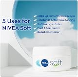 NIVEA Soft Moisturising Cream 500ml Pack of 3 Vitamin E Jojoba Oil view 7
