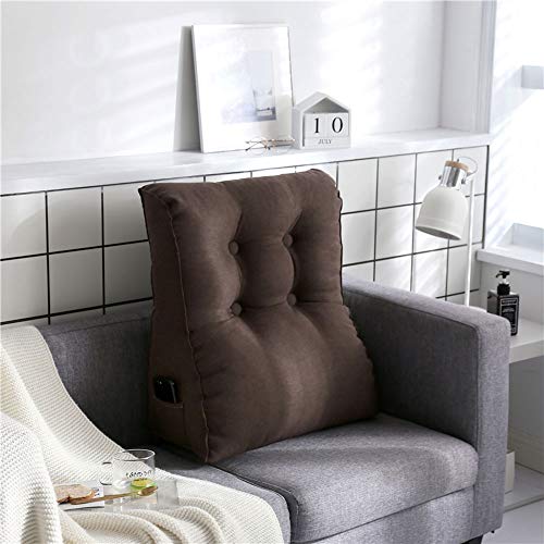 Removable wash Lumbar Support Pillow/Back Cushion,Suitable for Sofas, Beds, Office Seats, Etc
