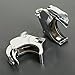 XFMT Chrome 49mm Detachable Quick-Release Windshield Clamps Windscreen Forks Mount Bracket For Harley Dyna '06-'17 Sportster XL '16-Up