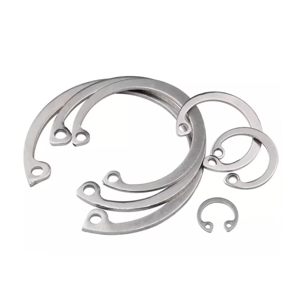 SYDARSYN Stainless Steel Snap Ring Circlips C-Clips External Retaining Ring Circlip M70 (2 pcs)