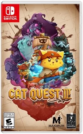 B-Side Games キャットクエスト 任天堂 Switch ソフト Amazon.com: Cat Quest 2 - Nintendo Switch : Ui Entertainment, U&i