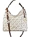 Michael Kors Medium Anita Convertible Women's Handbag (Vanilla Acron