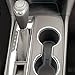 CupHolderHero Compatible with Chevy Equinox Accessories 2018-2024 Premium Custom Interior Non-Slip Anti Dust Cup Holder Inserts, Center Console Liner Mats, Door Pocket Liners 14pc Set (Solid Black)