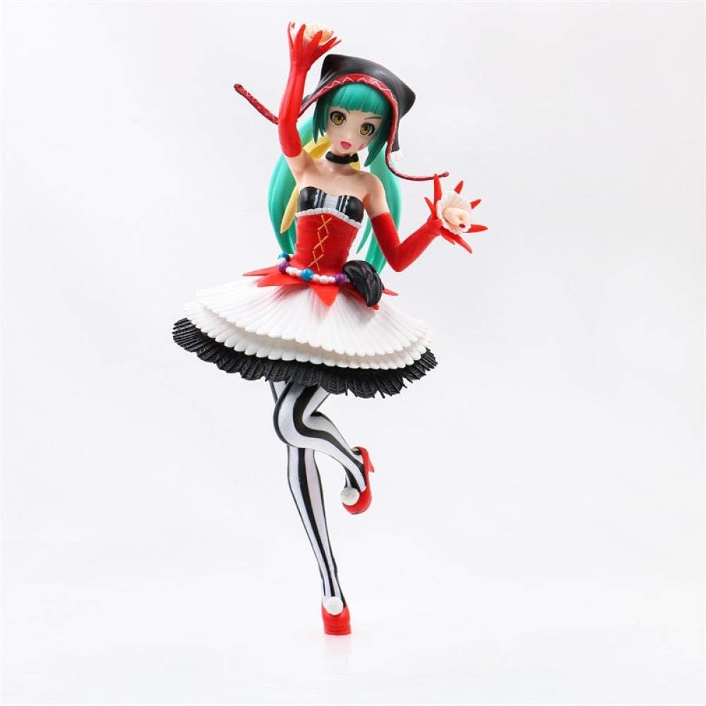 Native munetoku lchimanda tokuno senzaki Girls Action Figure Japanese Anime PVC Adult Action Figures Toys Anime Figures Toy 26CM-Clown Hatsune
