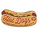Hot Dogs Embossed Metal Sign - Vintage Diner Hot Dog Sign for Kitchen or Man Cave