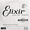 Elixir Strings Acoustic Guitar String POLYWEB Coating .045