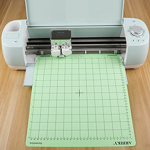 3 Tappetini Da Taglio Per Cricut - 30,5x30,5cm, Multiuso Per Carta, Vinile, Tessuti - Foto 12