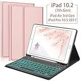iPad 10.2 Keyboard Case for New iPad 8th Gen