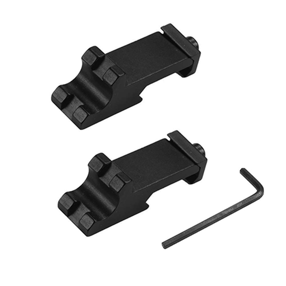 45 Degree RTS Sight Rail 15mm Length MINI Side Rail Mount Base 20mm-21mm Width Rail Mount