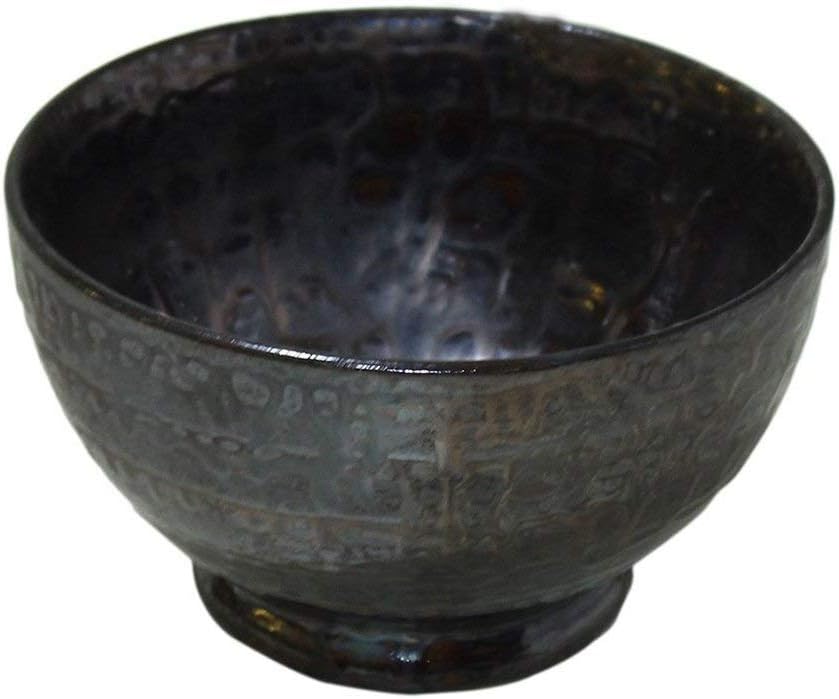 STORE INDYA Ceramic Serving Bowl (Single Bowl, Black)