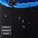 ESDDI Lens Case Lens Pouch Thick Protective Camera Bag Inside with Blue Soft Plush Neoprene Bags for DSLR(Canon, Nikon, Pentax, Sony, etc. 4-Pack)