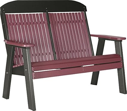 Amazon Com Furniture Barn Usa Outdoor 4 High Back Bench