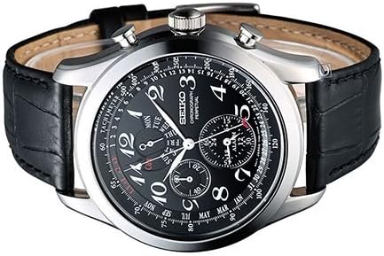 قیمت و خرید SeikoMens Analog Black Casual Quartz Seiko Chronograph  Perpetual SPC133P1 برند SEIKO | مالتینا