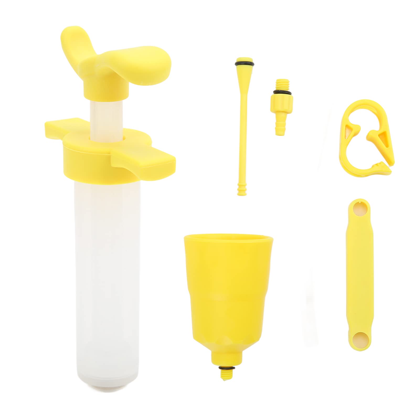 Wnesy Air Bleeder Kit, Shock Resistance, Chemical Resistance, Hydraulic Brake Bleeding Kit, Heavy Duty, Heavy Duty Mountain Bike Oil Pan