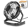 Orzly-Usb-Fan-Portable-Mini-Table-Silent-Desk-Fan-Black-Retro-Look Orzly Usb Fan Portable Mini Table Silent Desk Fan - Black Retro Look