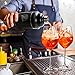 8-in-1 Bartender’s Kit: 24 Oz Stainless Steel Cocktail Shaker with Full Home and Bar Beverage Preparation Set, Leak-Proof Cup, Muddler, Spoon, Jigger, Pourers, Opener, Martini Mojito Kit by Spirit