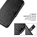 Lumia 640 XL Case, J&D [Stand View] Microsoft Lumia 640 XL Wallet Case [Slim Fit] [Stand Feature] Premium Protective Case Wallet Leather Case for Lumia 640 XL (Black) - [NOT Compatible With Lumia 640]
