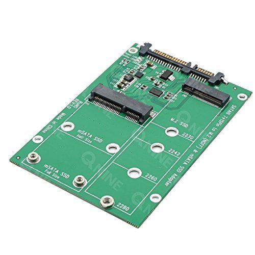 QNINE-M2-or-MSATA-to-USB-or-SATA-30-Adapter-2-in-1-Converter-Reader-Card-with-Cable-Support-Mini-SATA-or-Ngff-B-Key-SSD