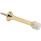 Ives by Schlage 61MB3 Base Door Stop, Polished Brass | Door Hardware, Door Stops, Wall Mount Door Stops, Brass Door Stops, 7/8 in Dia Base, 3-1/8 in, 3-1/8 in Projection