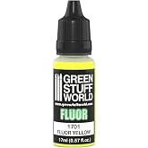 Green Stuff World Fluorescent Yellow Acrylic Paint for Models and Miniatures